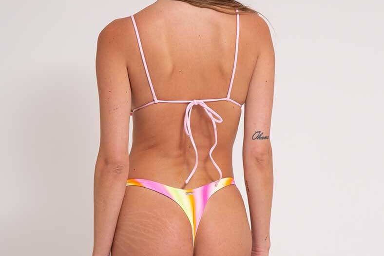 Colorful Thong Bikini for Women