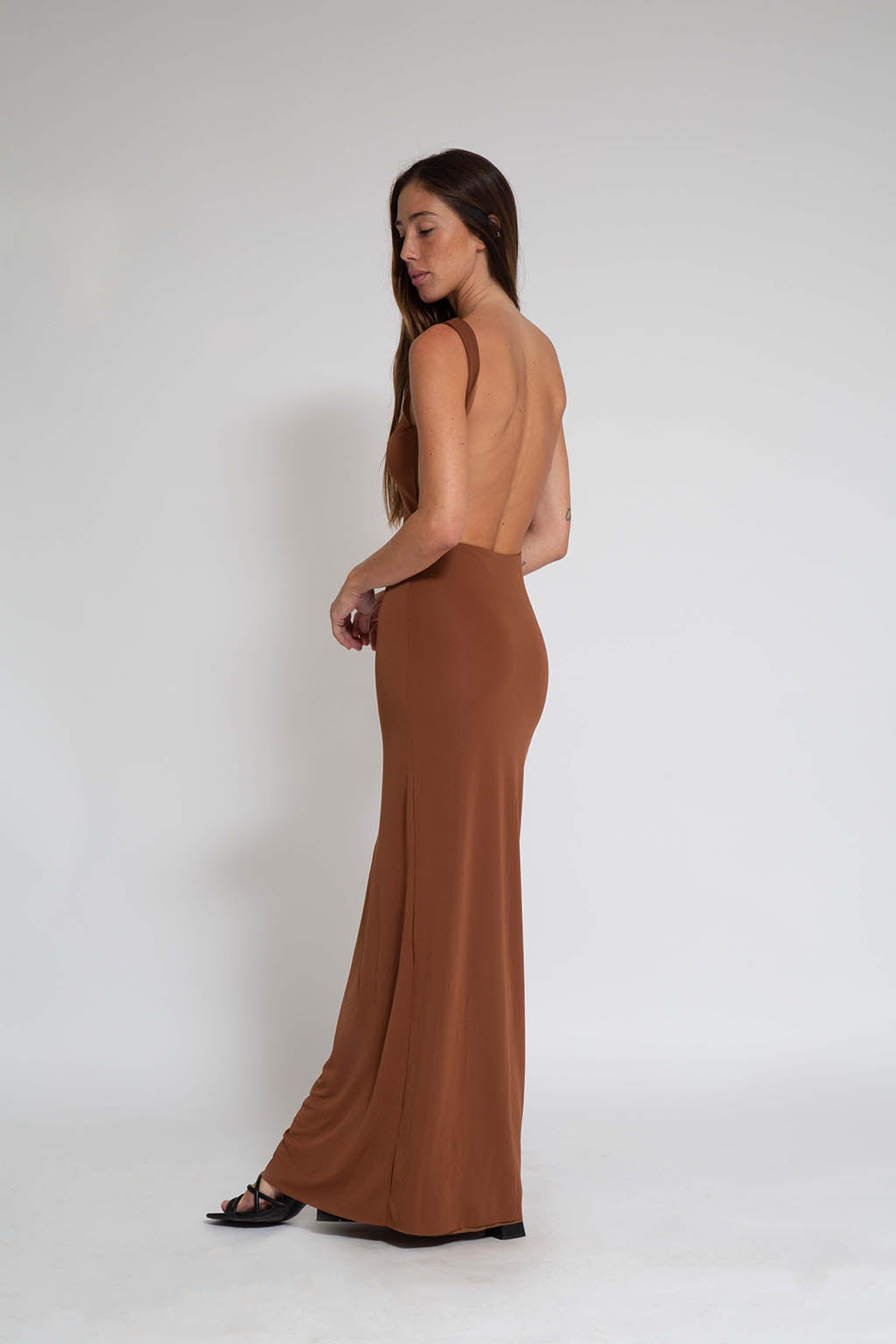 Frida dress - Chocolate