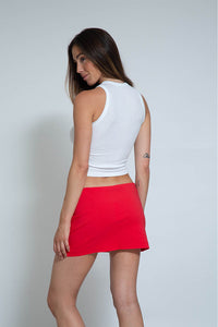 Rita Skirt - Cherry