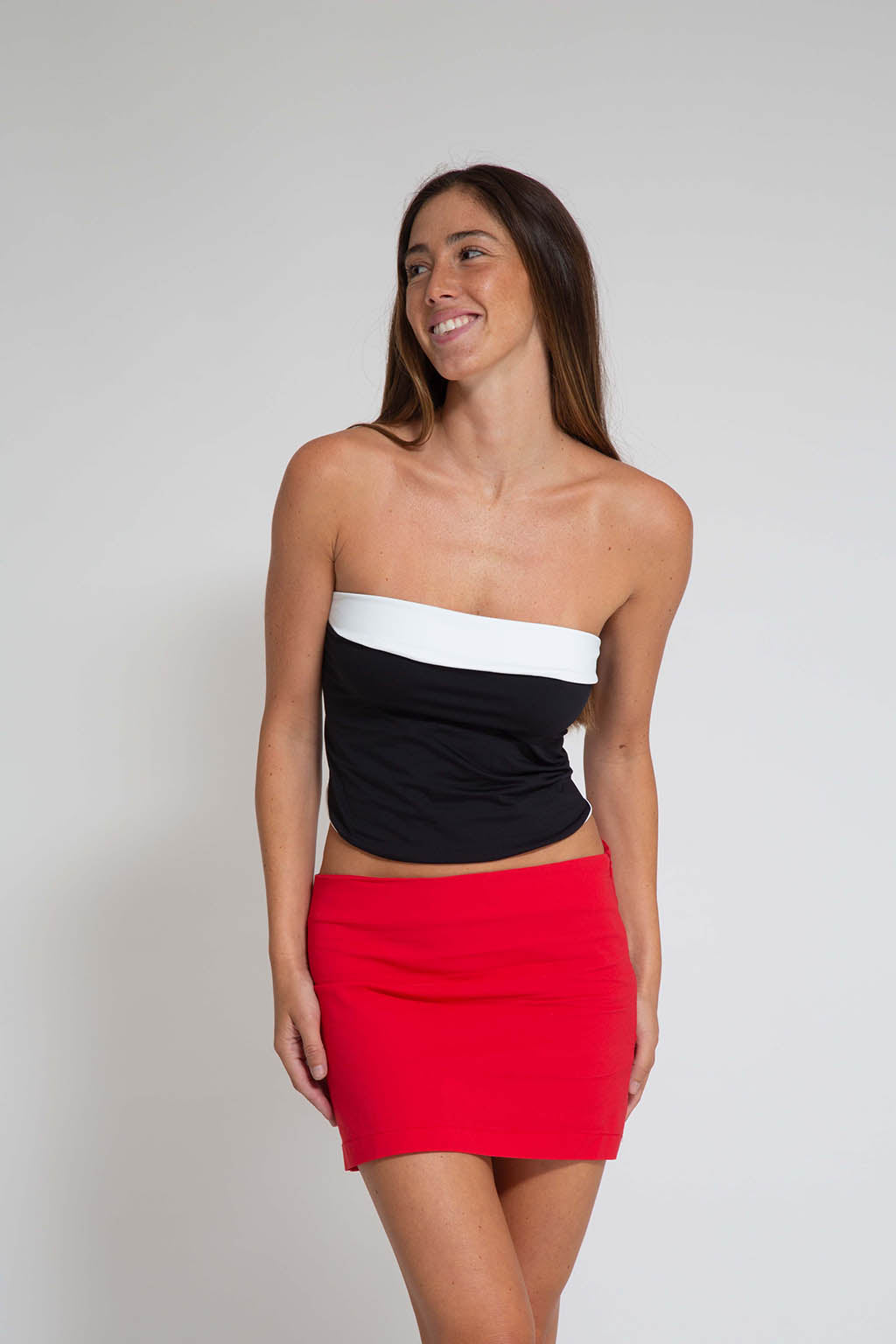 Sol top - Black & white