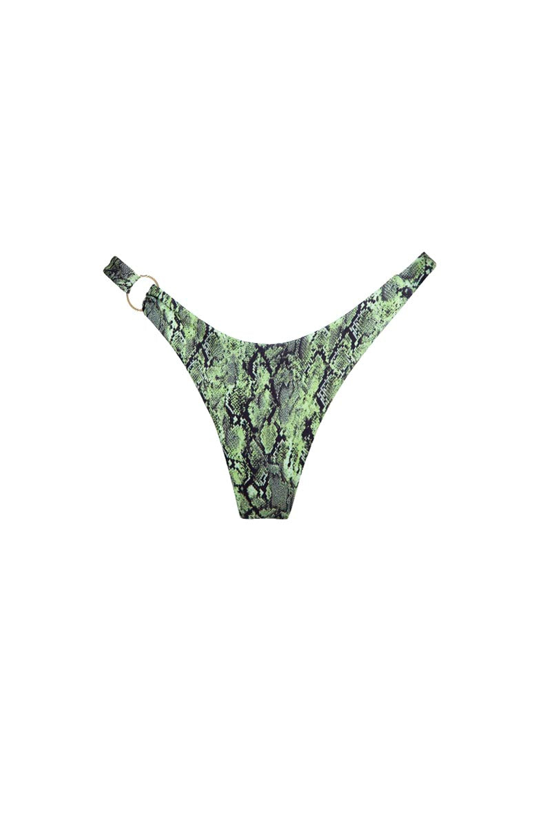 Snake Thong Bikini Bottom | Lia Swimwear – Lia Swimwear