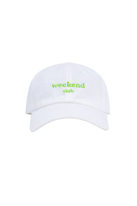 Weekend club cap - White