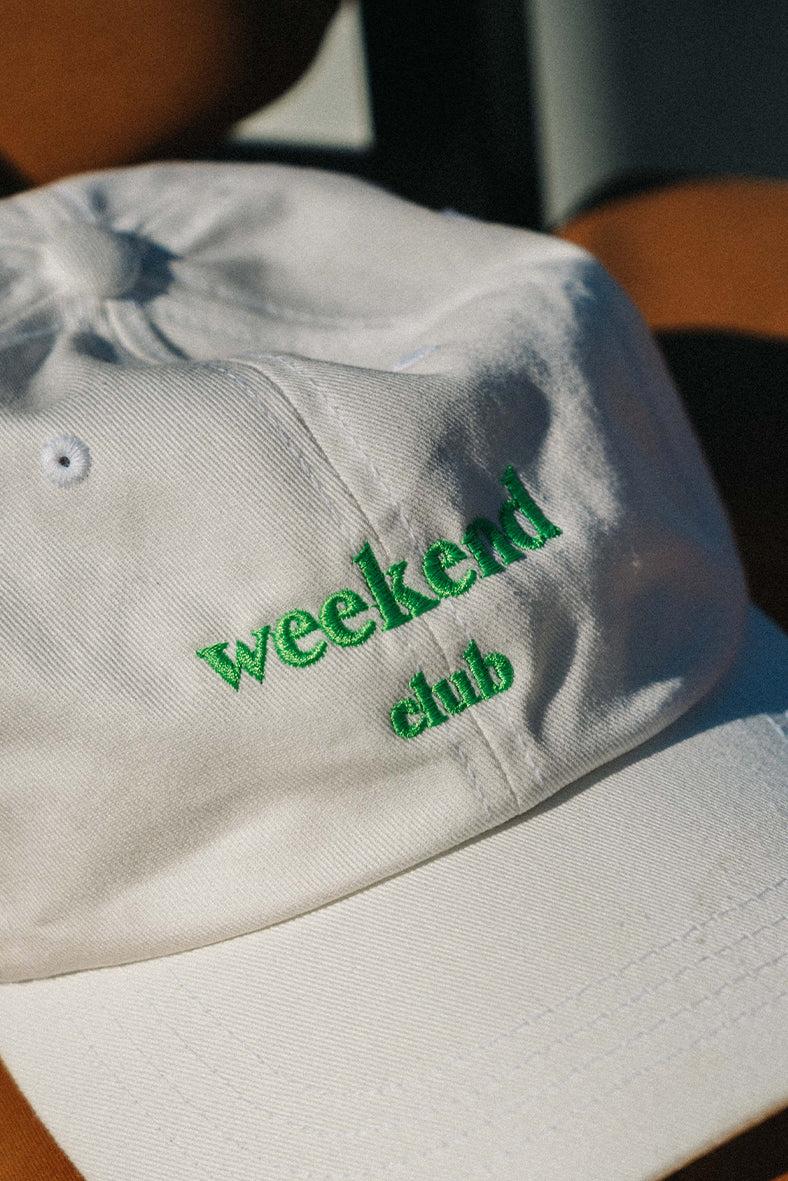 Weekend club cap - White