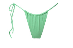 Sparkling Green Curtain Bikini Bottom 