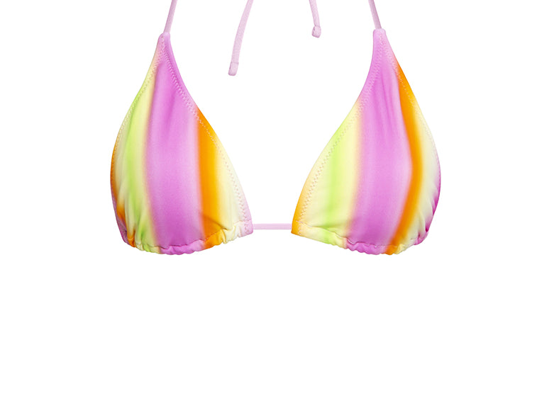 Colorful Curtain Bikini Top